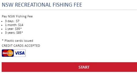 Recreational fishing fee .